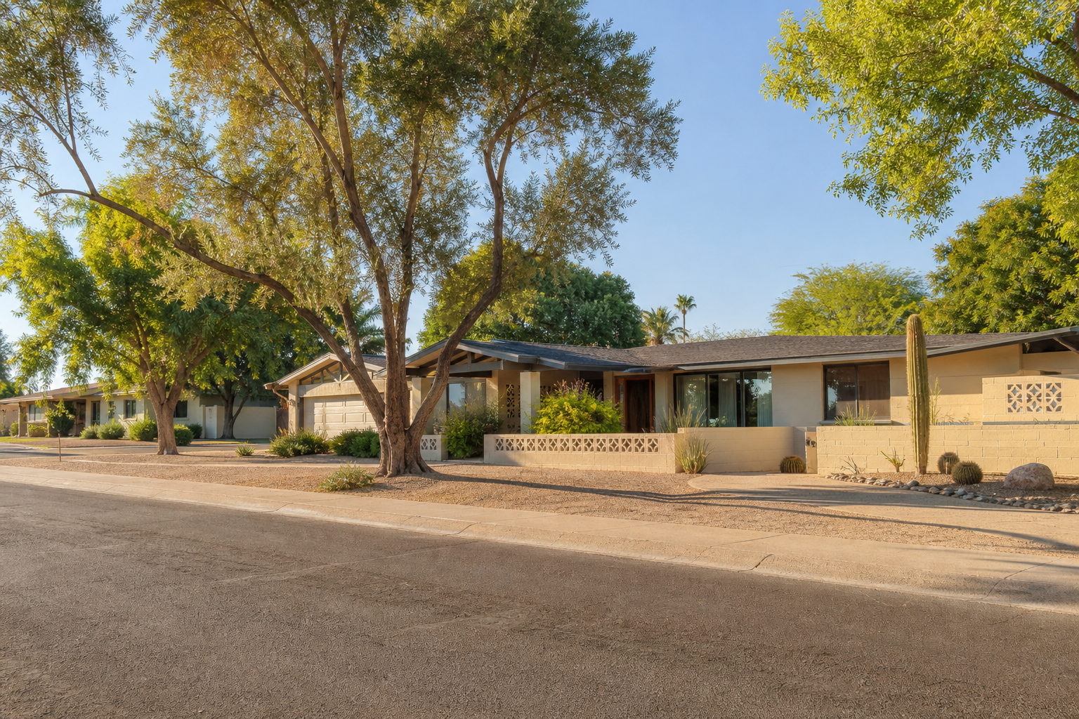 Established Phoenix-area residential street, representative of the West Valley market